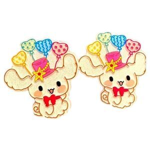 New Sanrio Kuromi Hair Accessories 2Pcs Hair Clip's